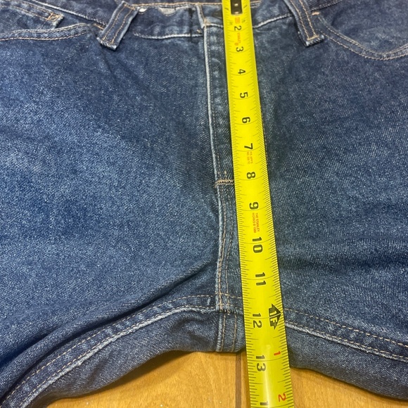 Carhartt Flame Resistant Relaxed Fit Jeans 34x34 5-Pocket Denim 100% Cotton - Picture 14 of 16